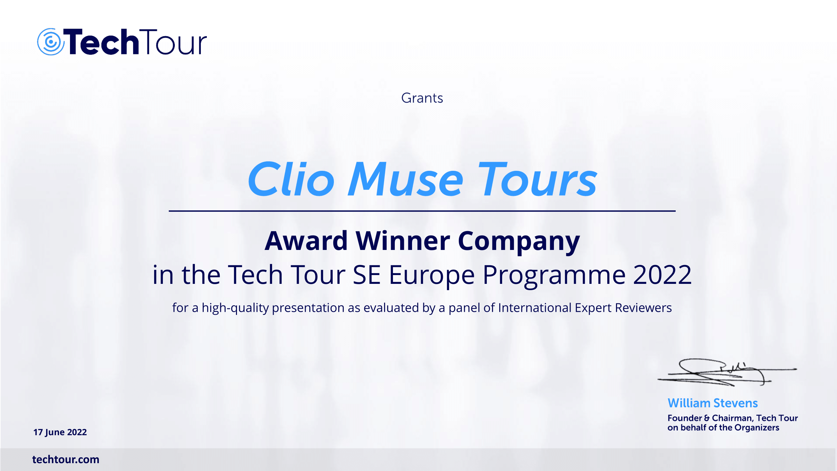 2022 SEE Winner Certificate Clio Muse 1 1
