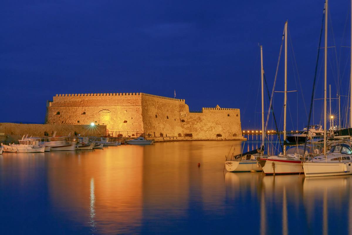 Heraklion: the Castle of the Moat