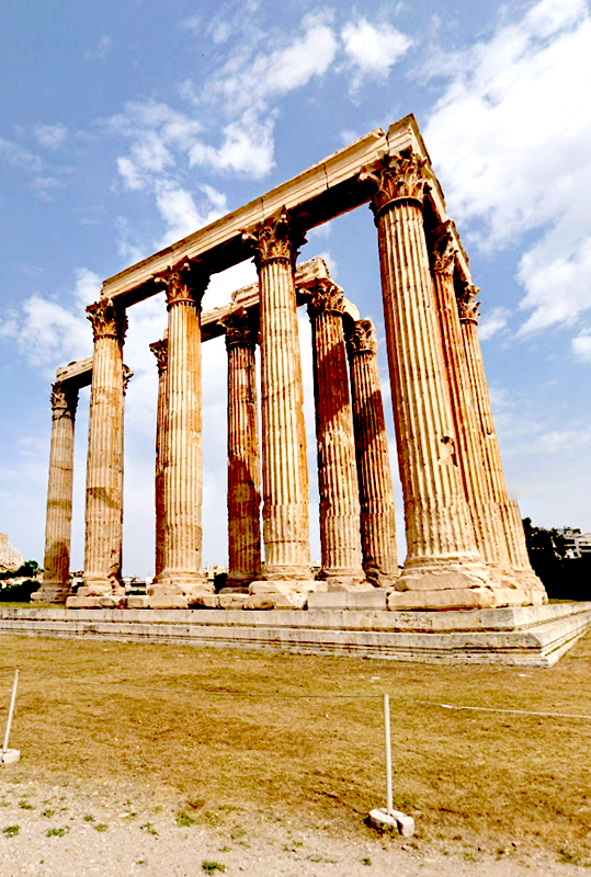 Temple of Olympian Zeus self-guided Virtual Experience: the great debt