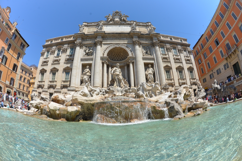 Trevi Fountain - virtual trip in Rome