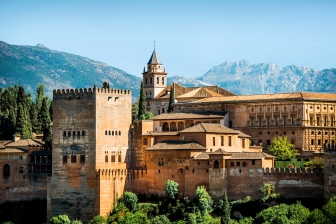 The Alhambra palace in Seville