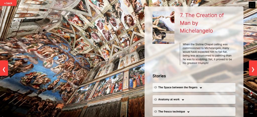 The Vatican Museums virtual tour experience 