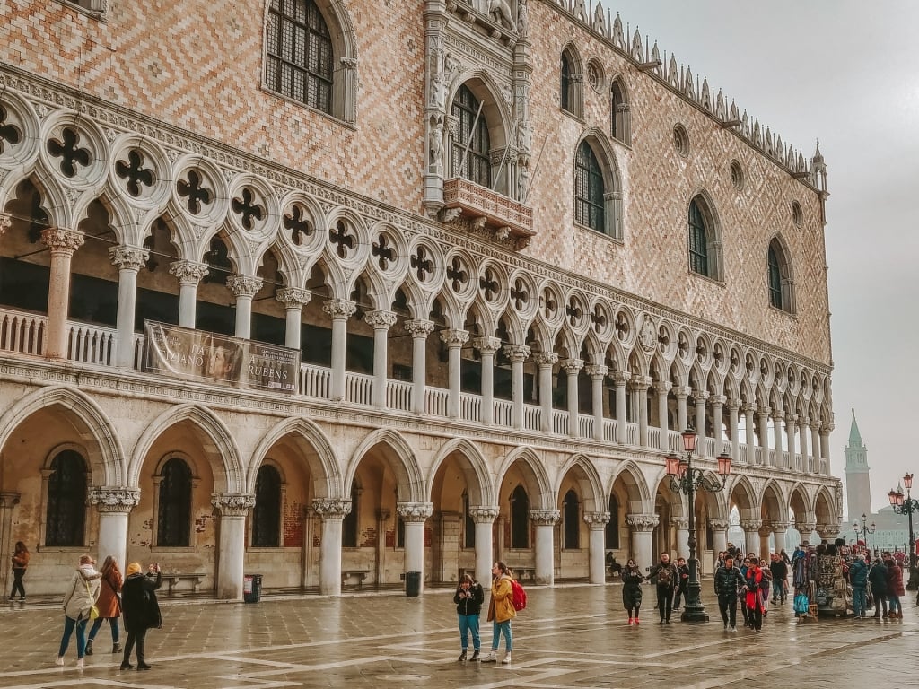 The doge's palace in Venice