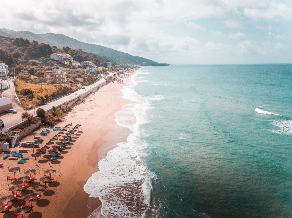 A beach in Preveza 