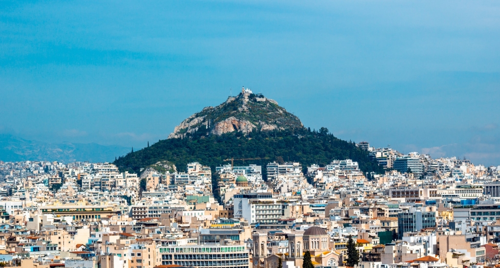 Mount Lycabettus in Kolonaki neighborhood