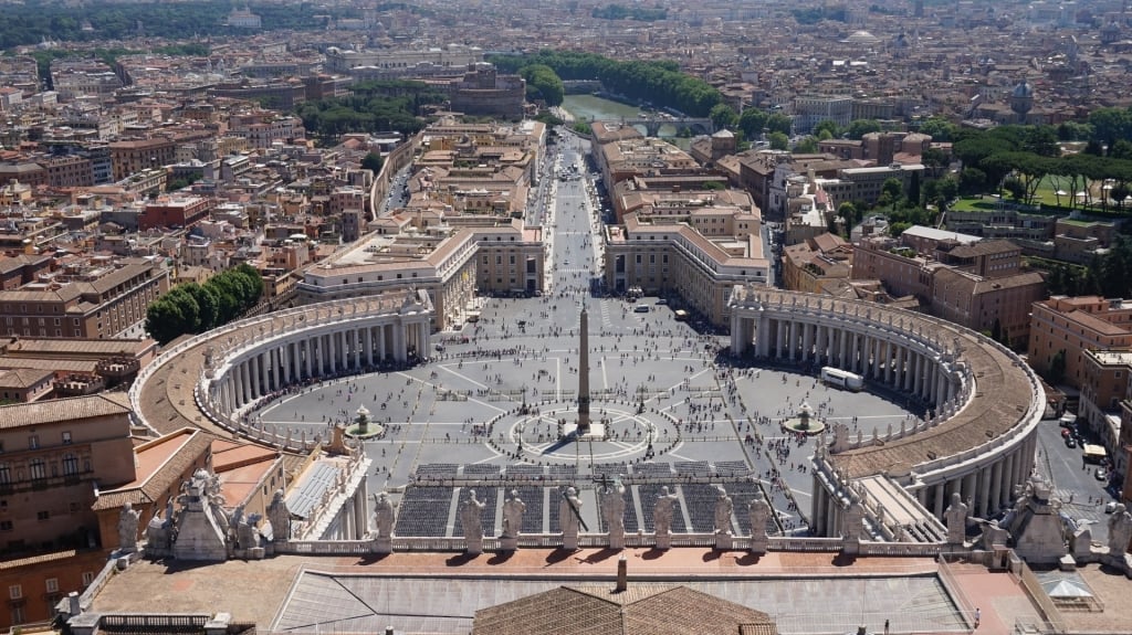 St. Peter’s Square is a must-visit square in Rome