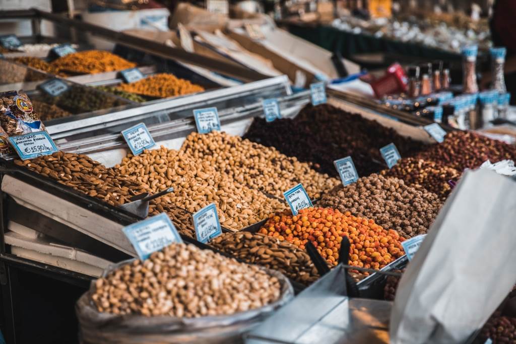 Athens food markets in autumn 