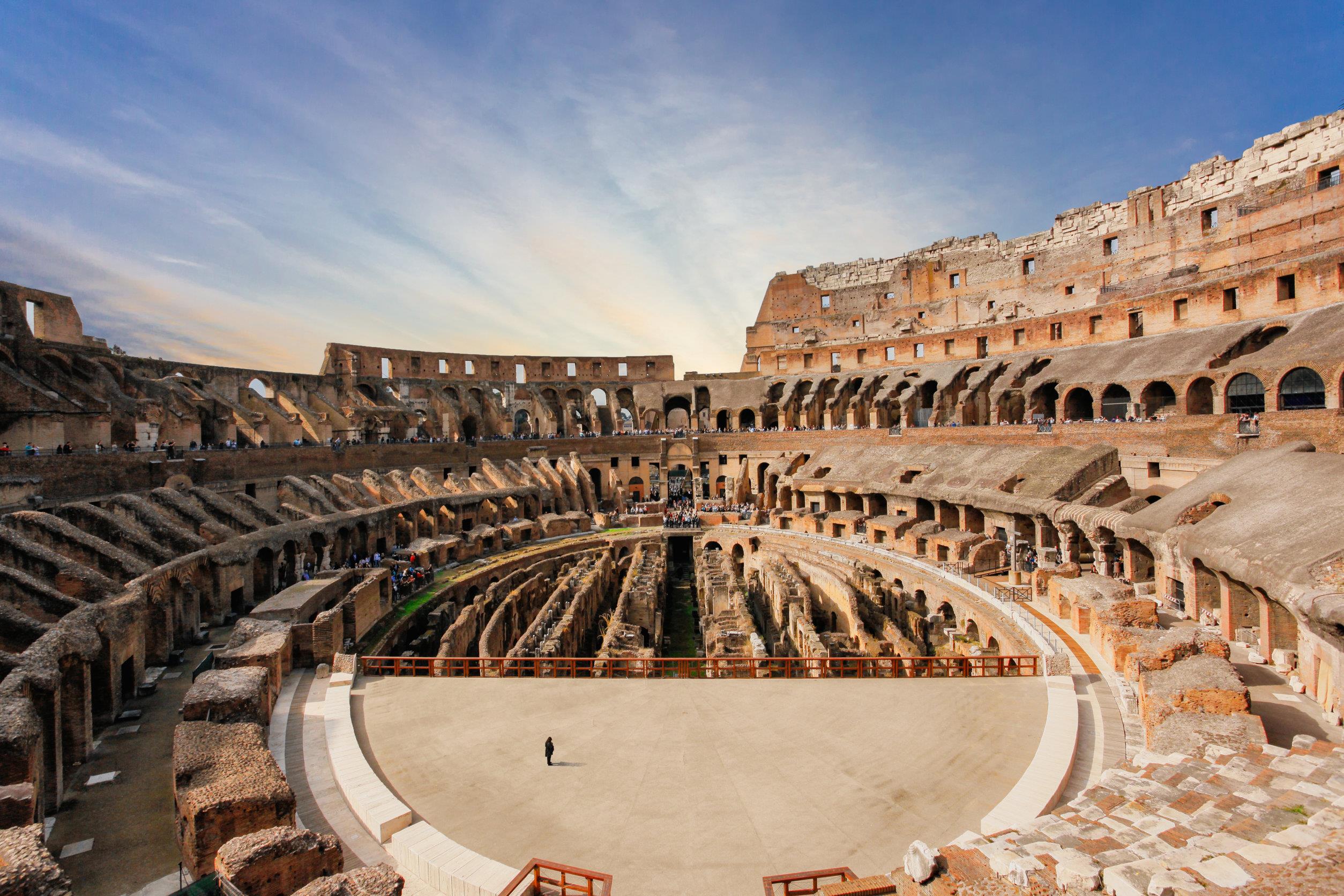 colosseum self guided tours