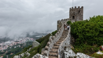The Moorish Castle: gazing upon Sintra