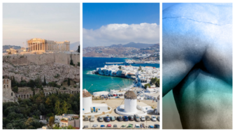 Athens city tour, Mykonos city tour and Mykonos: find your queer god combo audio tour