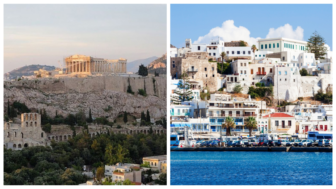 Athens city tour and Naxos City tour combo audio tour