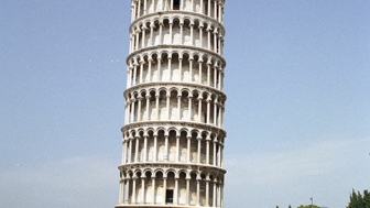 7. Leaning Tower at Pisa